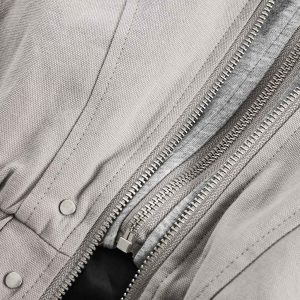 Concert Outfit Deconstructed Split Faux Two-Piece Hooded Jacket