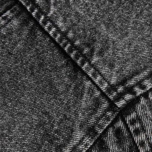 Concert Outfit Deconstructed Stand Collar Denim Jacket