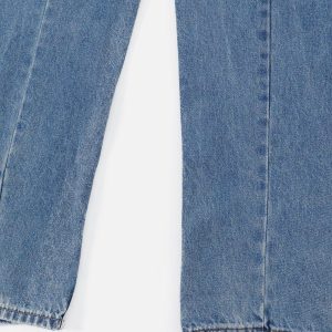 Concert Outfit Deconstruction Design Loose Jeans