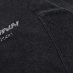 Concert Outfit Deconstruction Split Embroidered T-Shirt