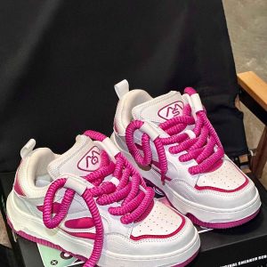 Concert Outfit Denim Thick Bottom Board Shoes