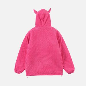 Concert Outfit Devil Hood Jacket