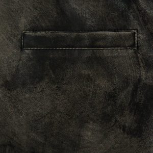 Concert Outfit Dirt Color Faux Leather Jacket