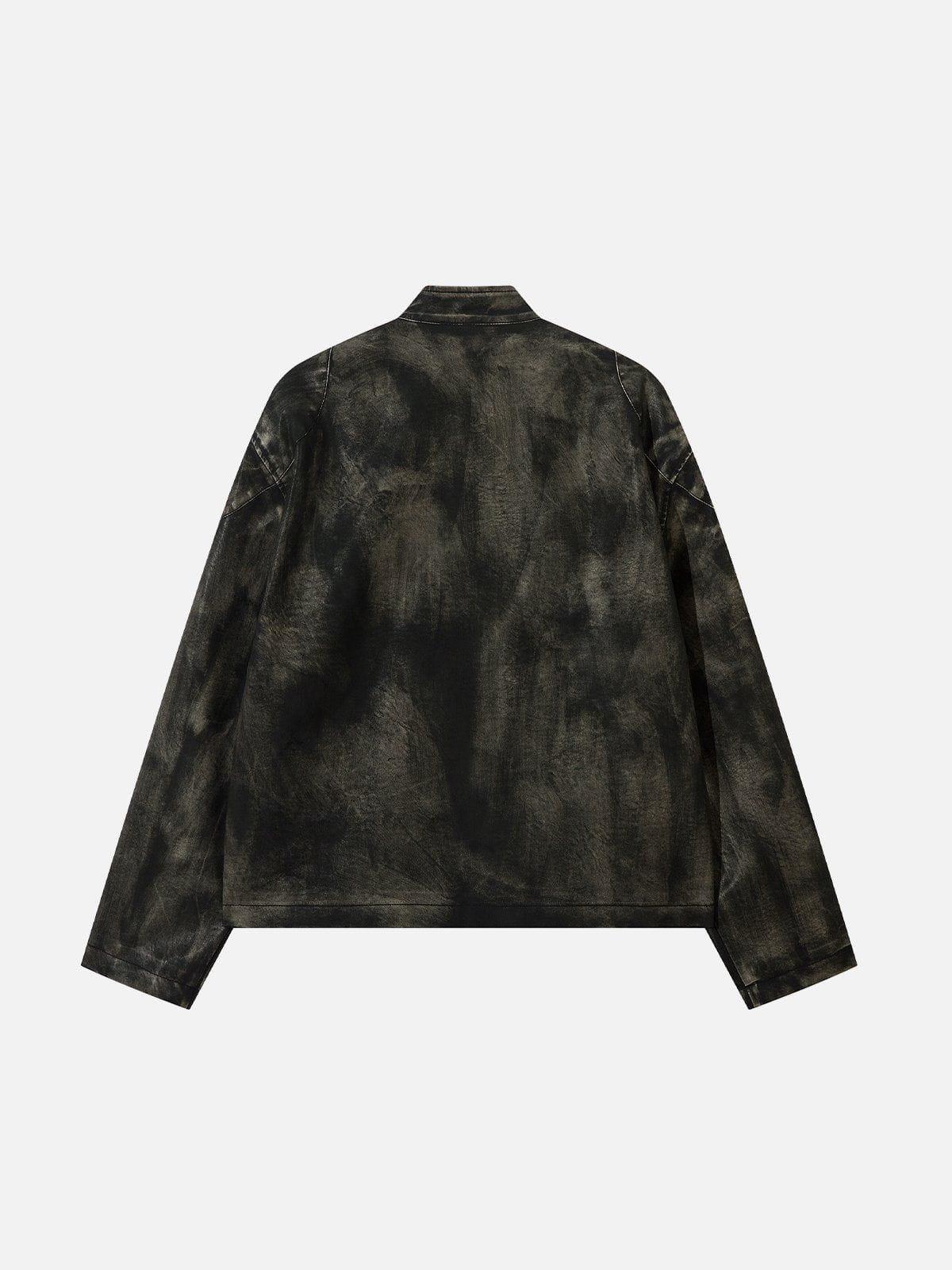 Concert Outfit Dirt Color Faux Leather Jacket Concert Outfit Dirt Color Faux Leather Jacket