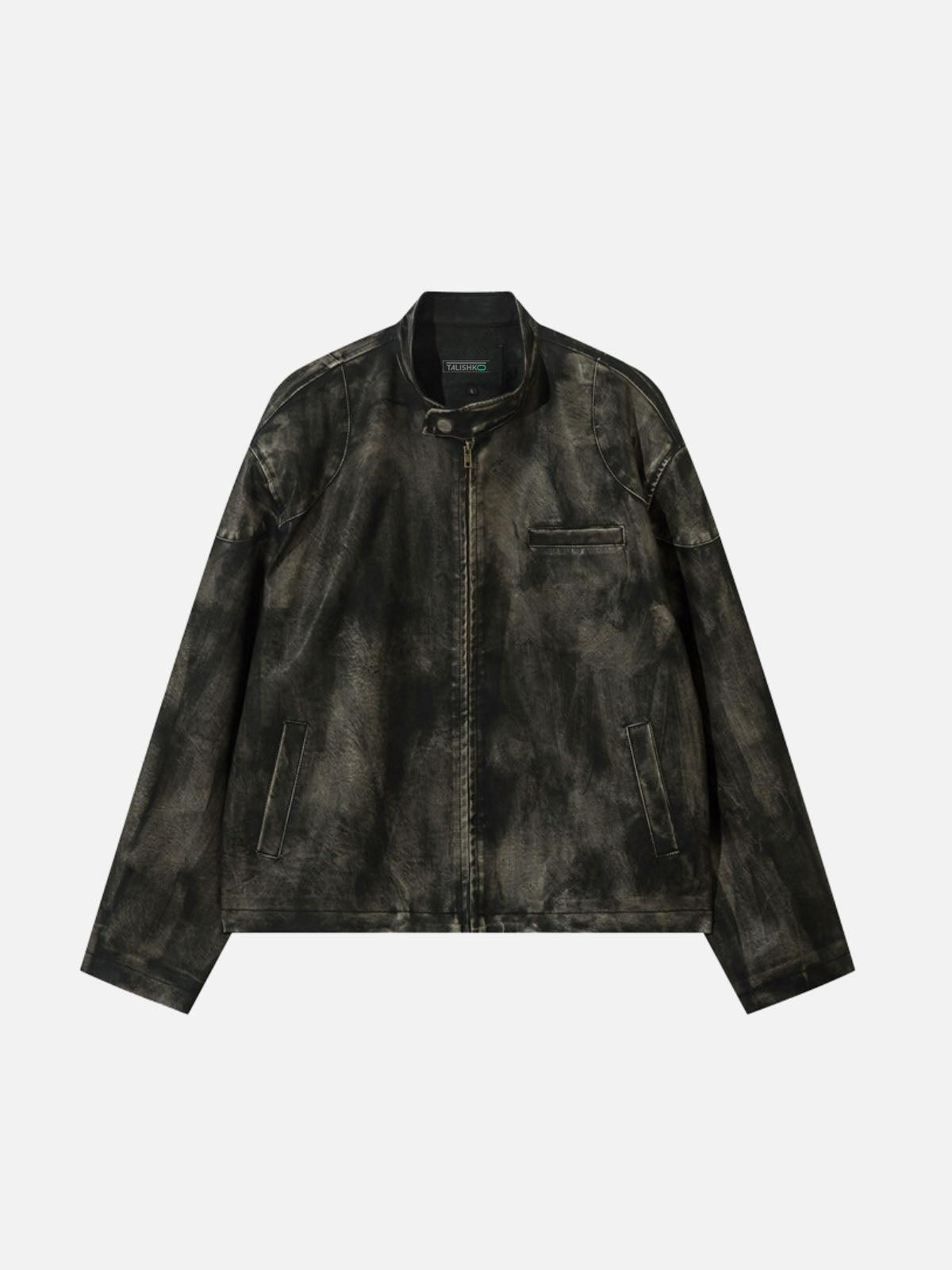 Concert Outfit Dirt Color Faux Leather Jacket Concert Outfit Dirt Color Faux Leather Jacket