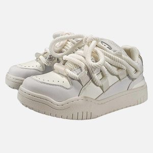 Concert Outfit Dirty Braid Design Skateboard Bread Shoes