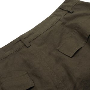 Concert Outfit Dirty Dyed Distressed Cargo Jorts