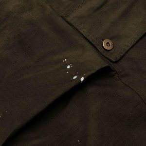 Concert Outfit Dirty Dyed Distressed Cargo Jorts