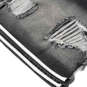 Concert Outfit Distressed Cargo Denim Shorts