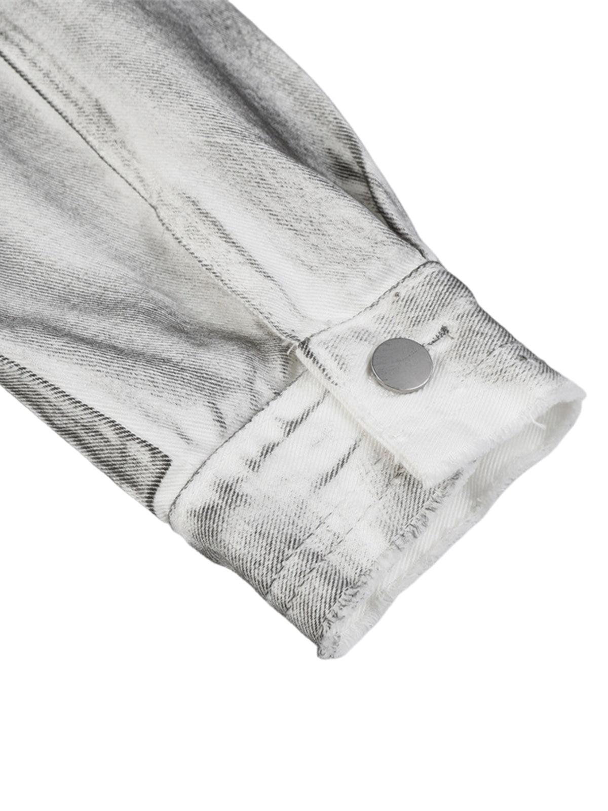 Concert Outfit Distressed Denim Embroidery Jacket Concert Outfit Distressed Denim Embroidery Jacket