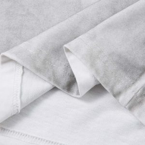 Concert Outfit Distressed Dirty Dyed Print T-Shirt