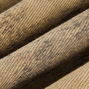 Concert Outfit Distressed Double-Layer Collar Workwear Jacket