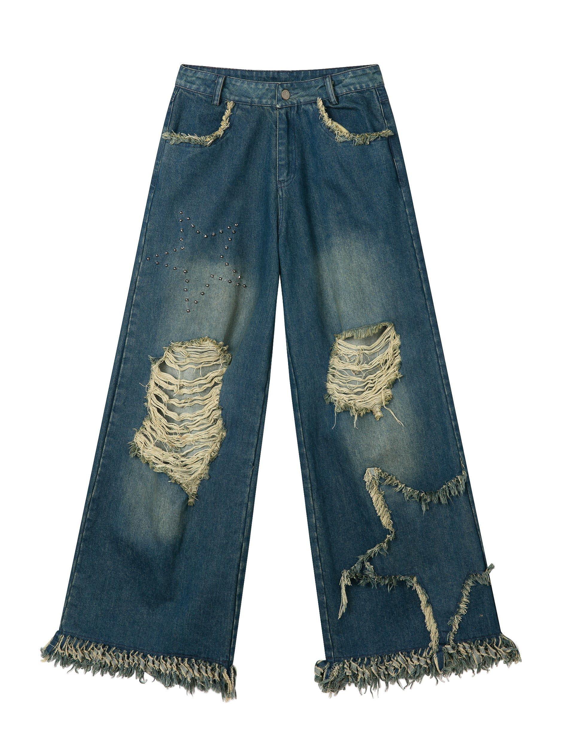 Concert Outfit Distressed Fringe Star Jeans Concert Outfit Distressed Fringe Star Jeans