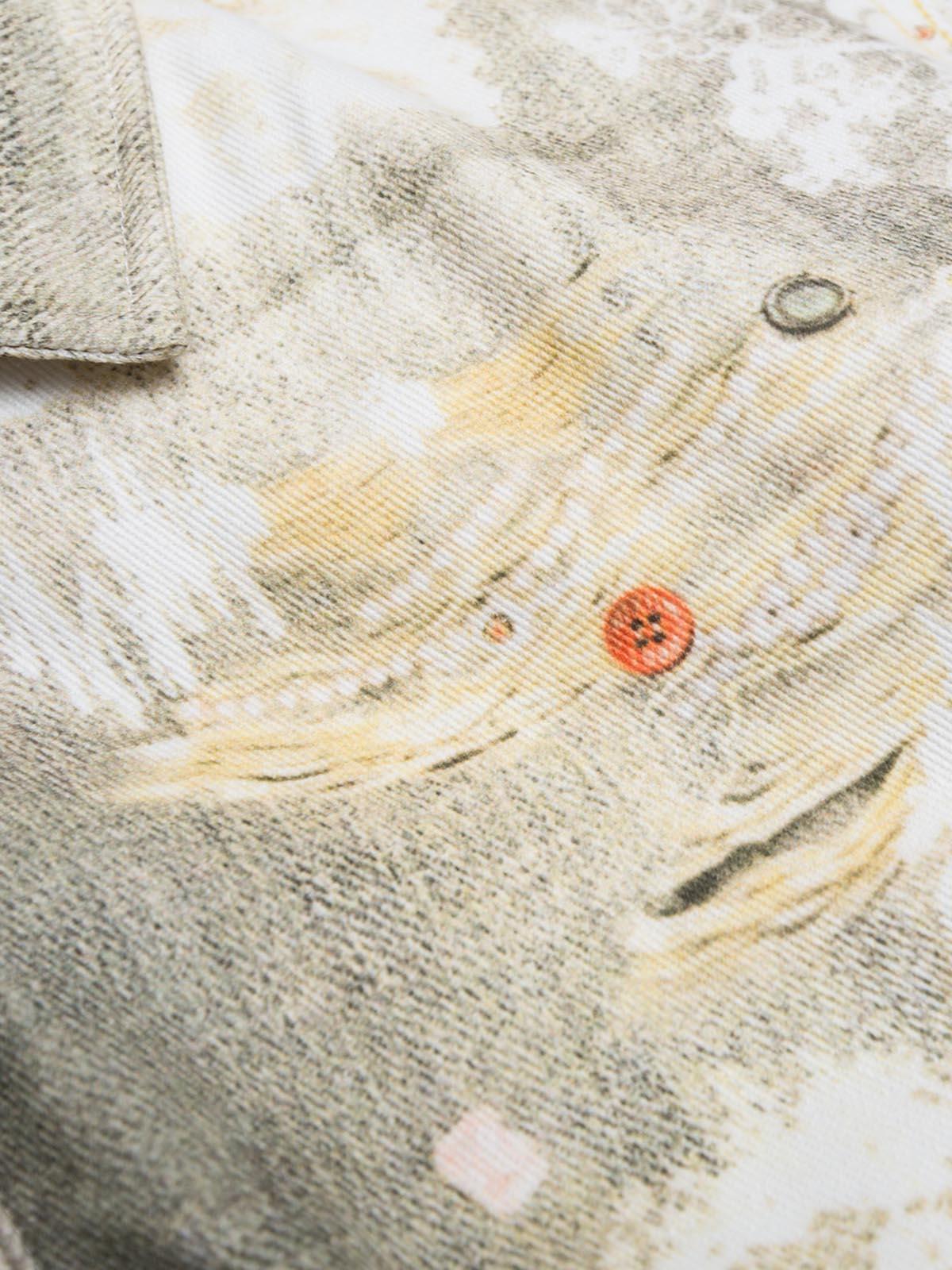 Concert Outfit Distressed Graffiti Gradient Quilted Bomber Jacket Concert Outfit Distressed Graffiti Gradient Quilted Bomber Jacket