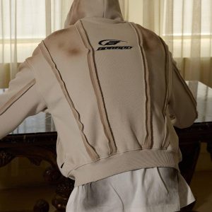 Concert Outfit Distressed Patchwork Velvet Jacket