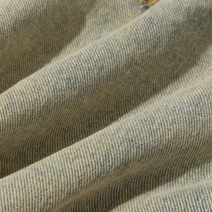 Concert Outfit Distressed Raw Edge Patch Jeans