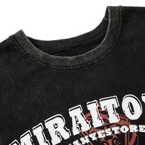 Concert Outfit Distressed Ripped Graphic Cross Print Vest