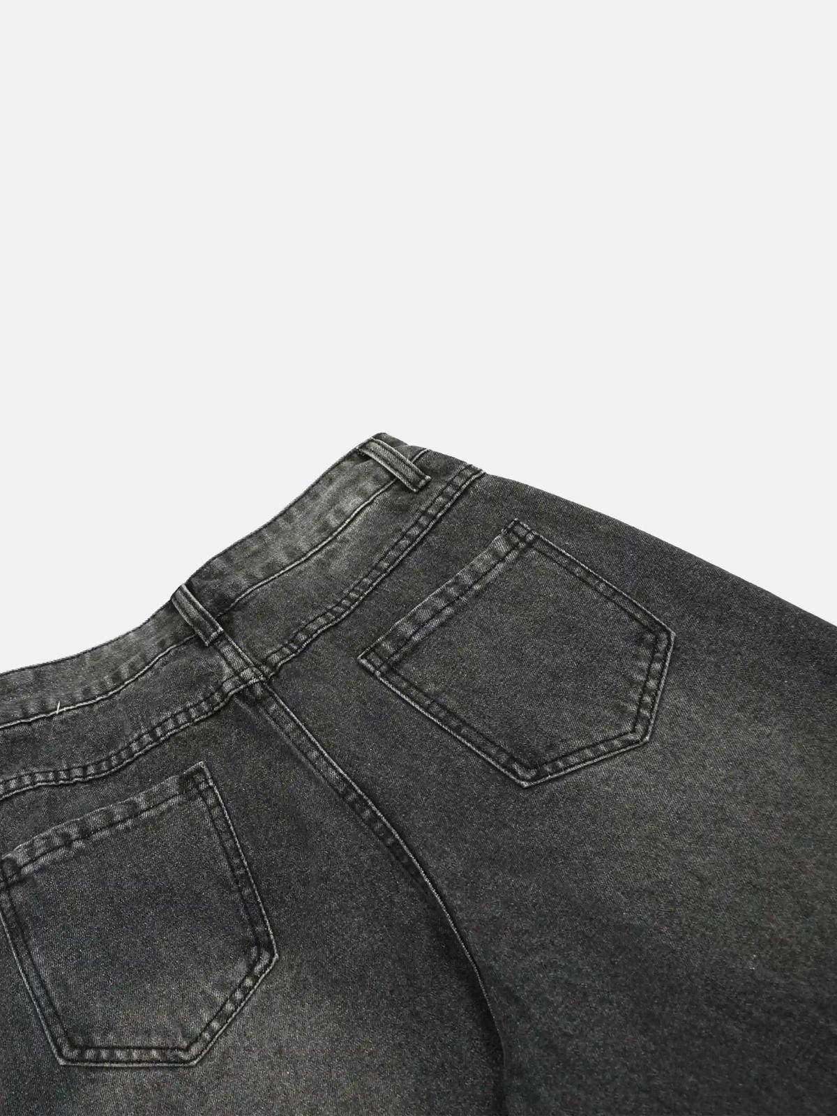 Concert Outfit Distressed Star Patch Jeans Concert Outfit Distressed Star Patch Jeans