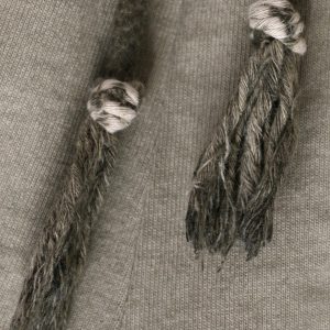 Concert Outfit Distressed Washed Drawstring Shorts