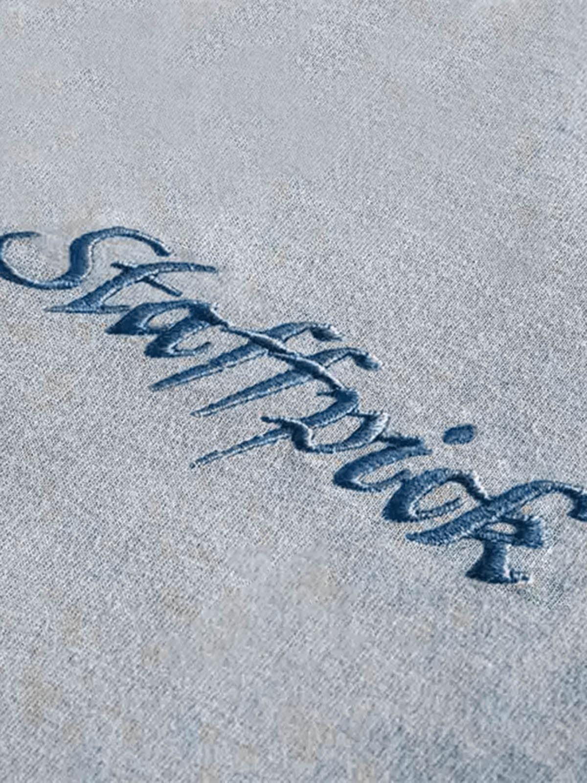 Concert Outfit Distressed Washed Embroidered Gradient Vest Concert Outfit Distressed Washed Embroidered Gradient Vest