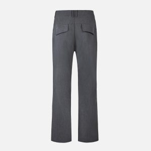 Concert Outfit Drape Straight Pants