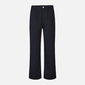 Concert Outfit Drape Straight Pants