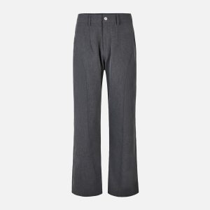 Concert Outfit Drape Straight Pants