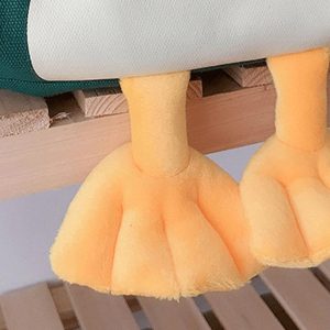 Concert Outfit Duck Flower Canvas Bag