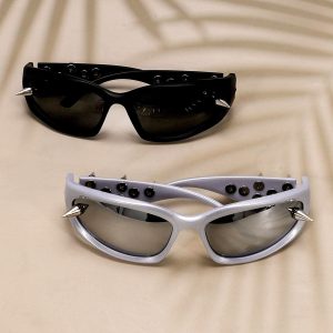 Concert Outfit Edgy Punk Spike Sunglasses