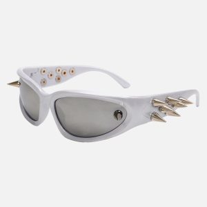 Concert Outfit Edgy Punk Spike Sunglasses