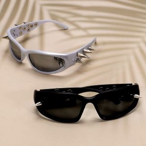 Concert Outfit Edgy Punk Spike Sunglasses