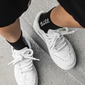 Concert Outfit Embossed Stars Casual Board Shoes