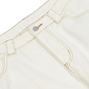 Concert Outfit Embroidered Floral Patches Barrel Jeans