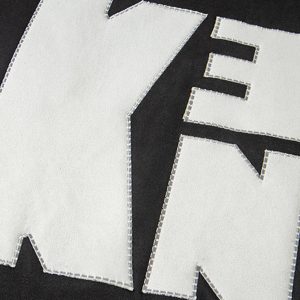 Concert Outfit Embroidered Neckline Oversized T-Shirt