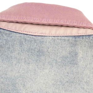 Concert Outfit Embroidered Patch Denim Shirt