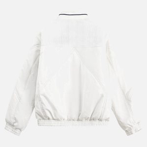 Concert Outfit Embroidery Double-Ended Zipper Bomber Jacket