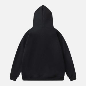 Concert Outfit Embroidery Tooth Heart Hoodie