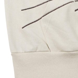 Concert Outfit Evil Eye Embroidered Hoodie