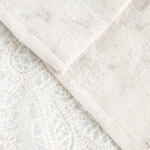 Concert Outfit Exquisite Floral Embroidered Short-Sleeve Shirt