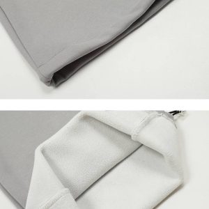 Concert Outfit Fake Two-Piece Drawstring Sweatpants