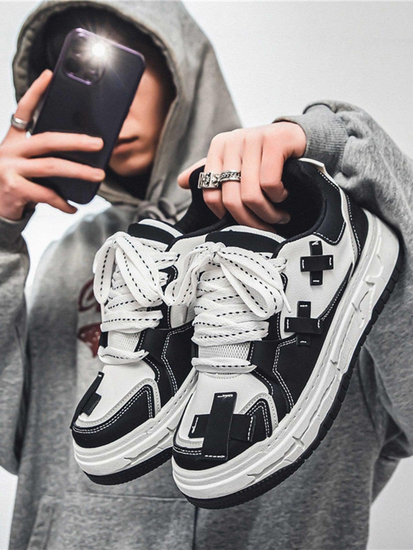 Concert Outfit Fashionable And Versatile Thick-Soled Board Shoes Concert Outfit Fashionable And Versatile Thick-Soled Board Shoes