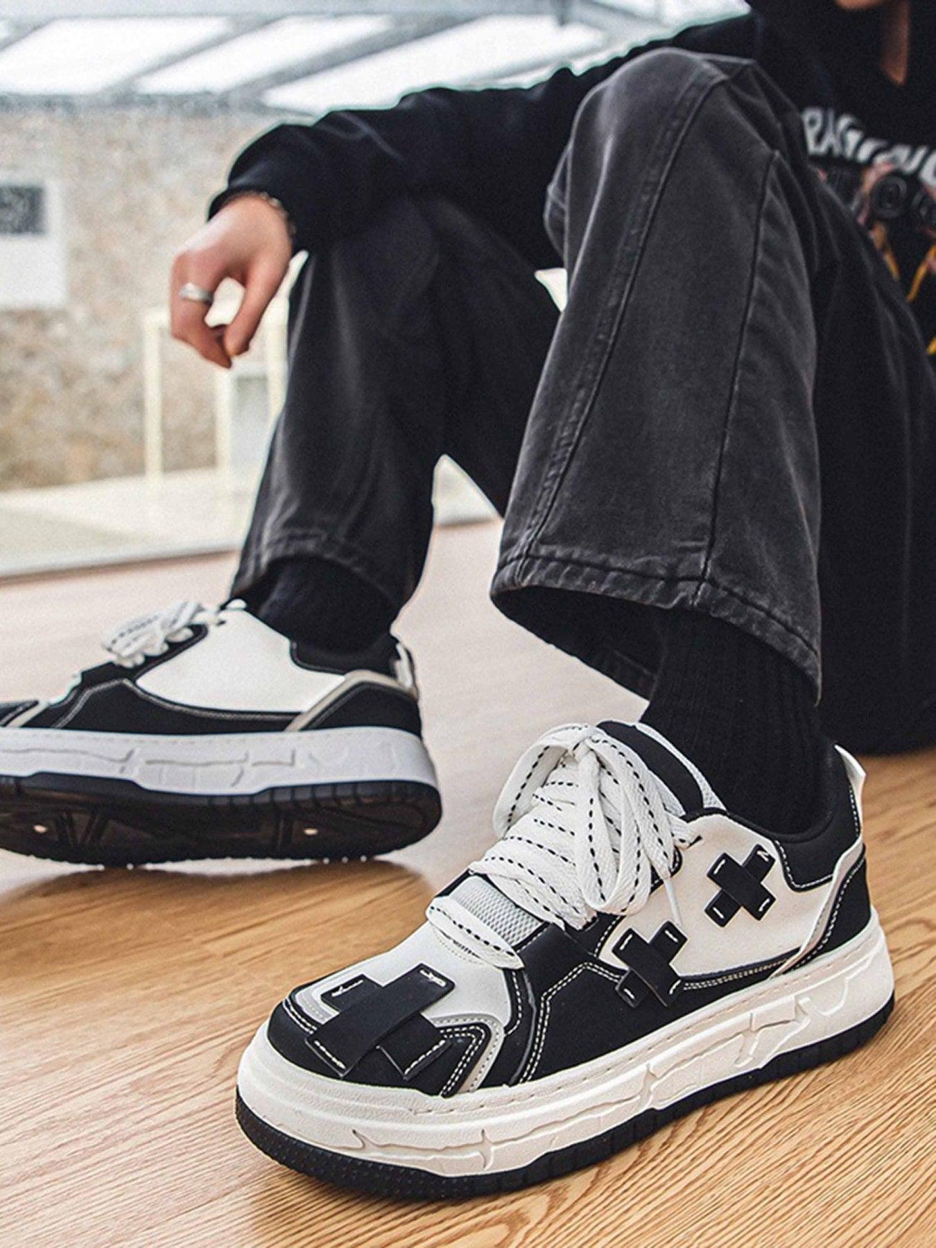 Concert Outfit Fashionable And Versatile Thick-Soled Board Shoes Concert Outfit Fashionable And Versatile Thick-Soled Board Shoes