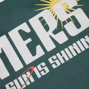 Concert Outfit Faux Two-Piece Contrast Color Stitching Hoodie