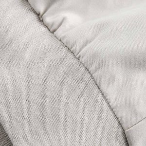 Concert Outfit Faux Two-Piece Multi Pocket Spliced Hooded Bomber Jacket