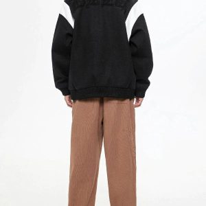 Concert Outfit Flocking Letters Tweed Varsity Jacket