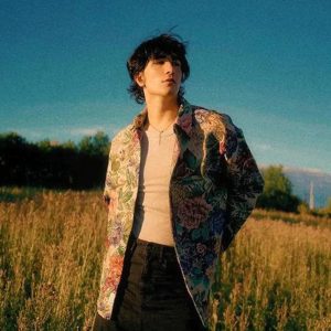 Concert Outfit Floral Embroidered Long-Sleeved Shirt