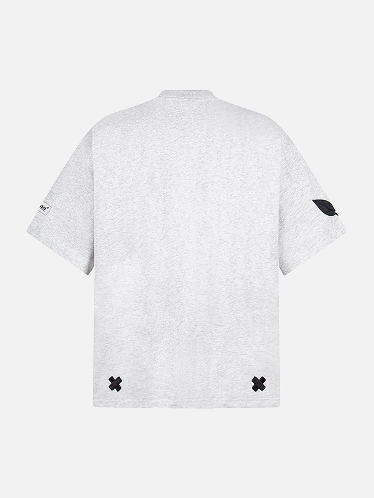 Concert Outfit Floral Graphic Print T-Shirt Concert Outfit Floral Graphic Print T-Shirt