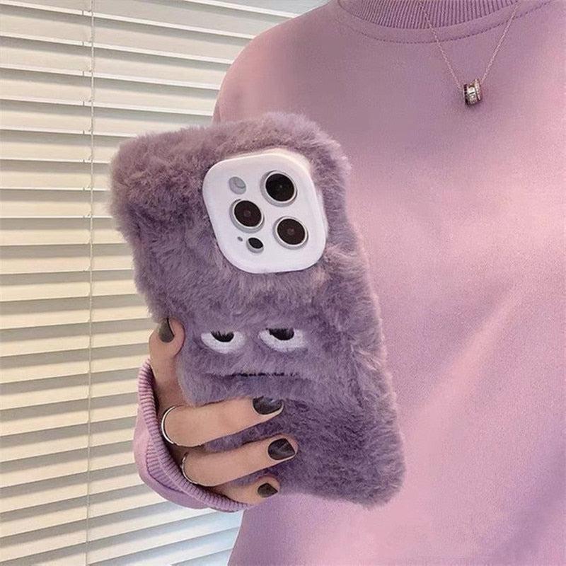 Concert Outfit Fluffy Monster Mobile Phone Case For iPhone Concert Outfit Fluffy Monster Mobile Phone Case For iPhone