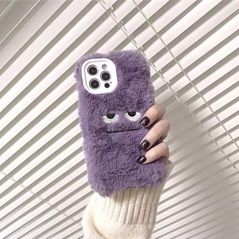 Concert Outfit Fluffy Monster Mobile Phone Case For iPhone Concert Outfit Fluffy Monster Mobile Phone Case For iPhone