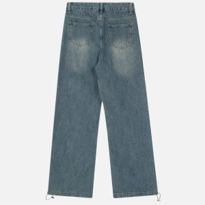 Concert Outfit Fringe Bow Jeans